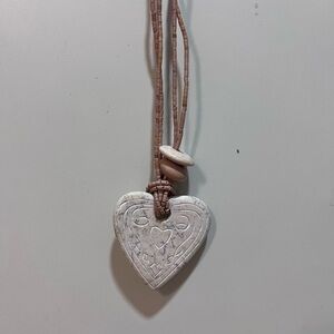 Long Boho New Heart Pendant Necklace